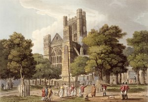 ジョンヒル（1770-1850）のパブによって刻まれた「一連の眺めによって示されるバス」からのオレンジグローブ。ウィリアム・ミラー、1805年（アクアチント） 作： John Claude Nattes